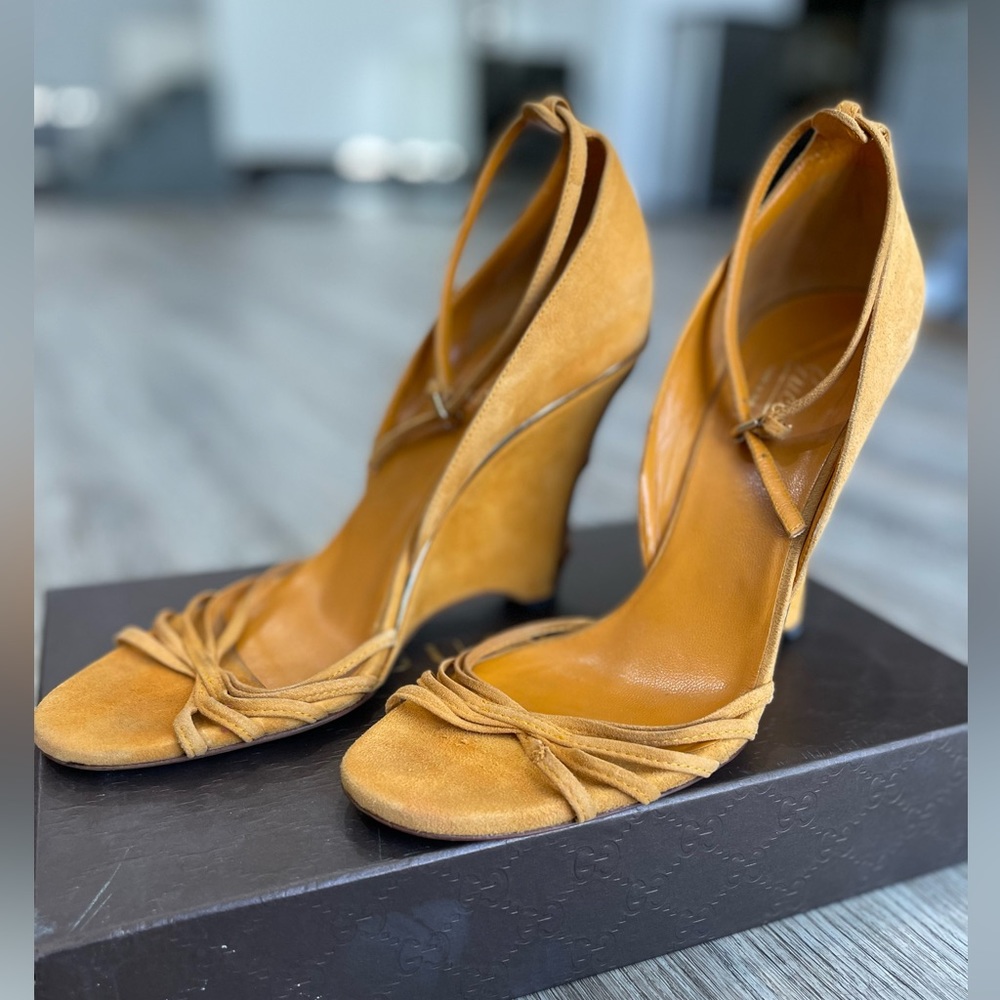 Gucci wedge heel